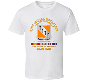 Army - 51st Signal Battalion - Iraq War - The Surge V1 Classic T Shirt