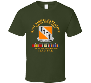 Army - 51st Signal Battalion - Iraq War - The Surge V1 Classic T Shirt