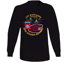 Load image into Gallery viewer, Army - 1st Bn 82nd Avn Regiment - Maroon Beret w Atk Helicopters (1) Long Sleeve

