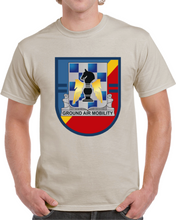 Load image into Gallery viewer, Army - 2nd Bn (Assault), 82nd Aviation Regiment Flash w DUI wo Txt V1 Classic T Shirt
