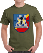 Load image into Gallery viewer, Army - 2nd Bn (Assault), 82nd Aviation Regiment Flash w DUI wo Txt V1 Classic T Shirt
