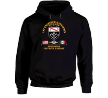 Load image into Gallery viewer, Army - 1st Engineer Bn - Operation Faithful Patroit w Homeland (1) Hoodie

