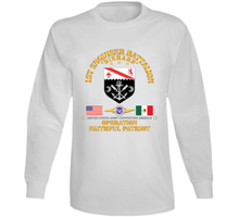 Load image into Gallery viewer, Army - 1st Engineer Bn - Operation Faithful Patroit w Homeland (1) Long Sleeve
