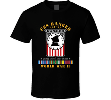 Load image into Gallery viewer, Navy - USS Ranger (CV-4) w EUR ARR SVC WWII Classic T Shirt
