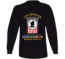 Load image into Gallery viewer, Navy - USS Ranger (CV-4) w EUR ARR SVC WWII Long Sleeve
