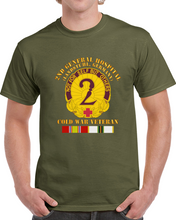 Load image into Gallery viewer, Army - 2nd General Hospital - Landstuhl Frg - With Cold Vietnam Service Ribbons T Shirt, Hoodie and Long Sleeve
