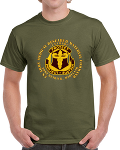 Army - Us Army Medical Research Material Cmd - Ft Detrick, Maryland Classic, Hoodie, and Long Sleeve