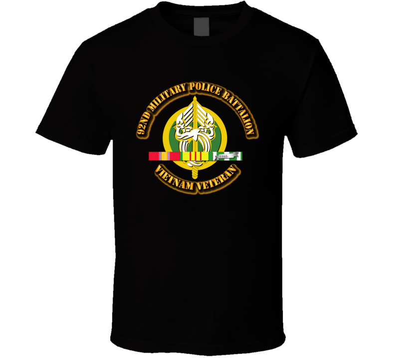 92nd Military Police Brigade with Service Ribbon T Shirt, Premium and Hoodie