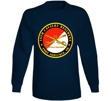 Load image into Gallery viewer, Army - 10th Cavalry Regiment - Fort Arbuckle, Ok - Buffalo Soldiers W Cav Branch Long Sleeve
