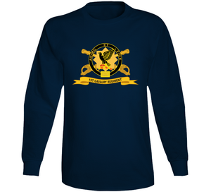 1st Cavalry Regiment w Br - Ribbon Long Sleeve