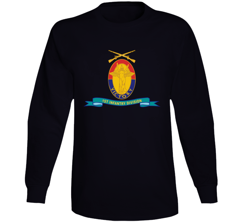 1st Infantry Division - W Br - Ribbon Long Sleeve