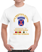 Load image into Gallery viewer, Army - 10th Mountain Division - Climb to Glory - REFORGER 90, CENTURION SHIELD  - COLD X 300 Classic T Shirt
