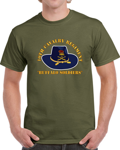Army - 10th Cavalry Regiment - Buffalo Soldiers Classic T Shirt