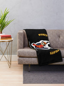 WASP - Women Airforce Service Pilots - WWII Throw Blanket