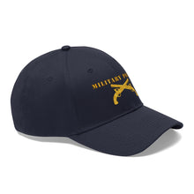 Load image into Gallery viewer, Twill Hat - Army - Military Police with Branch Insignia - Embroidery
