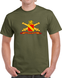 Army - 35th Field Artillery W Br - Ribbon Classic T Shirt