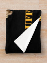 Load image into Gallery viewer, Army - 9th Cavalry Regiment - Buffalo Soldiers w 9th Cav Guidon Throw Blanket
