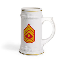 Load image into Gallery viewer, Beer Stein Mug - USMC - First Sergeant  wo Txt X 300
