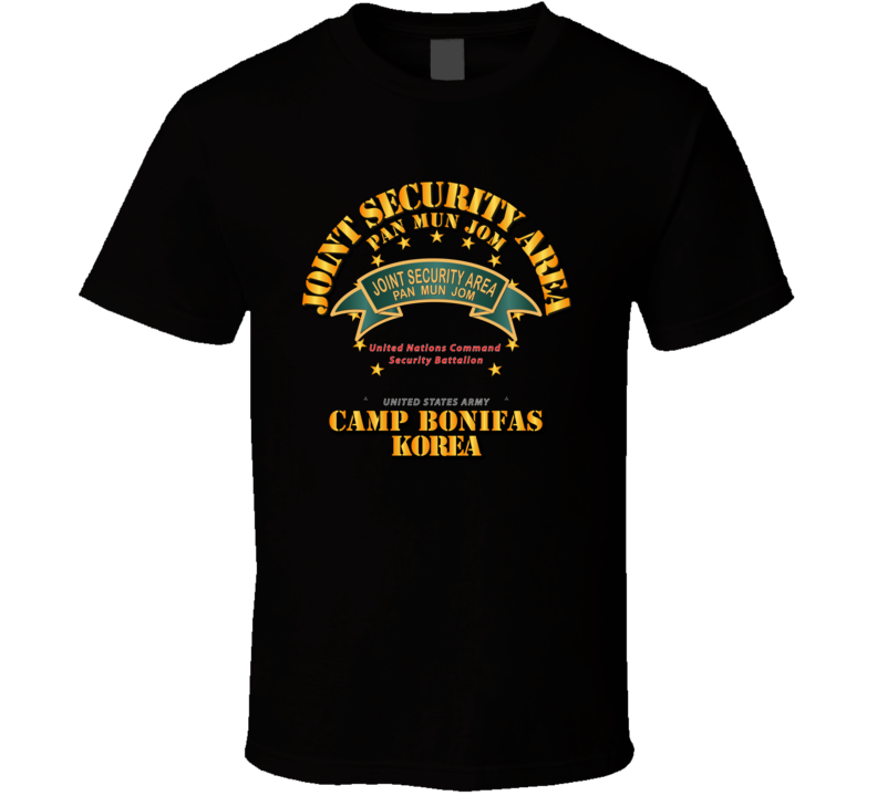 Joint Security Area - Camp Bonifas Korea T Shirt, Premium & Hoodie