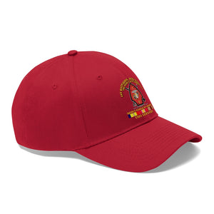 Unisex Twill Hat - USMC - 1st Bn, 8th Marines - Beirut barracks bombing w SVC - Hat - Direct to Garment (DTG) - Printed