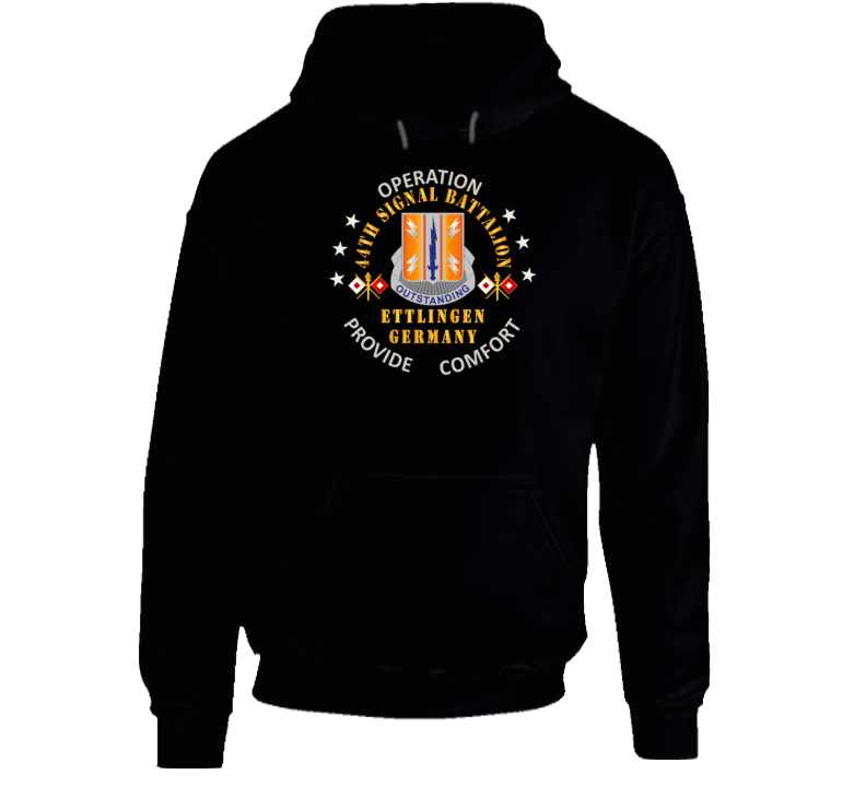 Army - 44th Signal Bn W Opn Provide Comfort - Ettlingen Ge X 300dpi  Hoodie