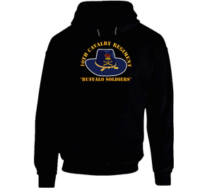 Army - 10th Cavalry Regiment - Buffalo Soldiers Hoodie