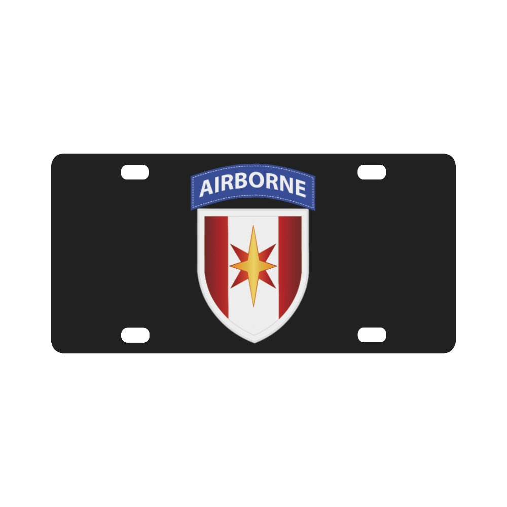 Army - 44th Medical Bde (Airborne) wo Txt Classic License Plate