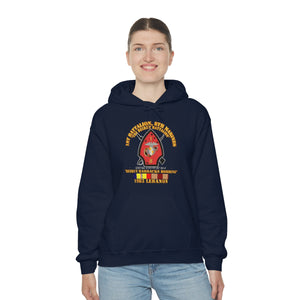 Unisex Heavy Blend™ Hooded Sweatshirt -  Usmc - 1st Bn, 8th Marines - Beirut Barracks Bombing W Svc Wo Ndsm