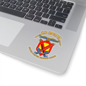 Kiss-Cut Stickers - USMC - 4th Marines Regiment - The Oldest and the Proudest