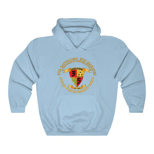 Unisex Heavy Blend™ Hooded Sweatshirt - USMC - 3rd Battalion, 5th Marines - Dark Horse