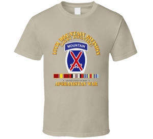 10th Mountain Division - Afghanistan War Classic T Shirt