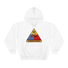 Load image into Gallery viewer, Unisex Heavy Blend™ Hooded Sweatshirt - Army - 20th Armored Division - Liberators wo Txt
