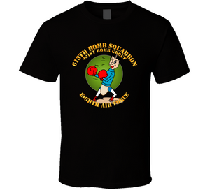 613th Bomb Squadron, 401st Bomb Group, 8th Air Force with text T Shirt,Premium and Hoodie