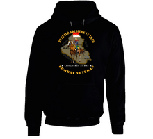 Load image into Gallery viewer, Army - Buffalo Soldiers In Iraq - Cavalrymen At War - 9th Cav Guidon  Hoodie
