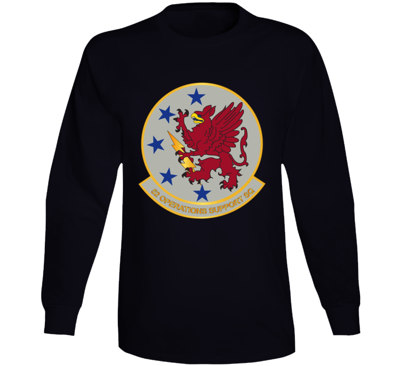 Army - Usaf - 52nd Operations Support Squadron Wo Txt Long Sleeve