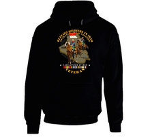 Load image into Gallery viewer, Army - Buffalo Soldiers In Iraq - Oif - Cavalrymen At War  W Iraq Svc Hoodie
