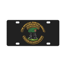 Load image into Gallery viewer, SOF - 7th SFG - Boots and Beret - Afghanistan Classic License Plate
