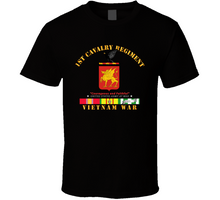 Load image into Gallery viewer, Army - 1st Cavalry Regiment - Course of action -Vietnam Service Medal T Shirt, premium,hoodie
