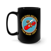 Load image into Gallery viewer, Black Mug 15oz - AAC - 329th Bomb Squadron,93rd Bomb Group - WWII - USAAF
