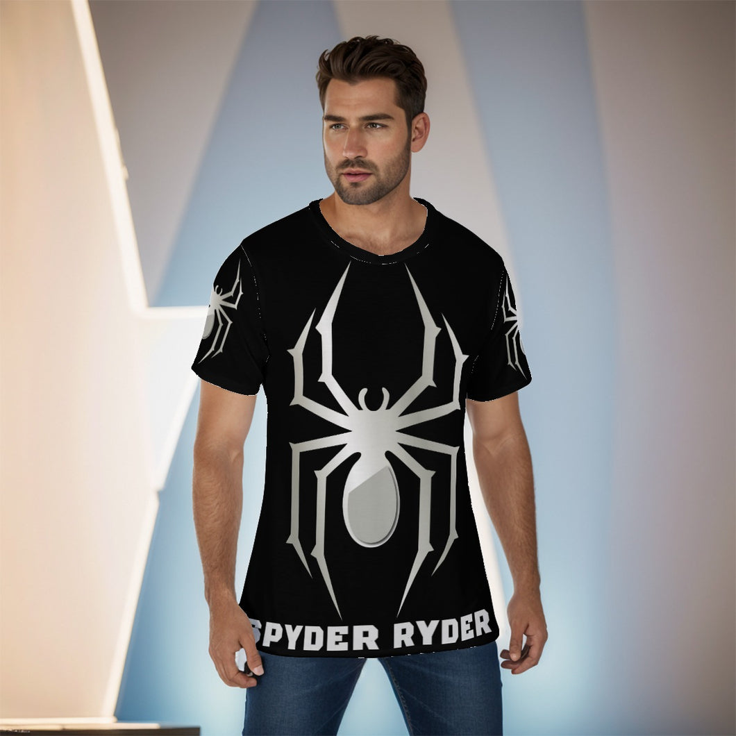 All-Over Print Men's O-Neck T-Shirt - Spyder Ryder - Three Wheel Motion