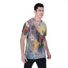 Load image into Gallery viewer, Painted Tree- Color Eagle - All-Over Print Men&#39;s T-shirt | Birdseye
