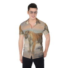 Load image into Gallery viewer, Painted Tree - Tiger Stance - All-Over Print Men&#39;s Shirt
