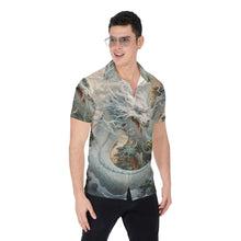 Load image into Gallery viewer, Painted Tree - White Dragon - All-Over Print Men&#39;s Shirt
