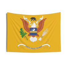 Load image into Gallery viewer, Indoor Wall Tapestries - 8th Cavalry Regiment - (Honor and Courage) - Regimental Colors Tapestry
