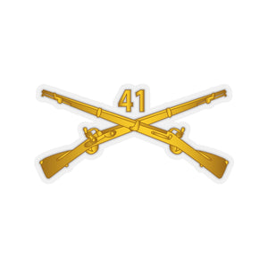 Kiss-Cut Stickers - Army - 41st Infantry Regiment wo Txt