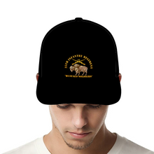 Load image into Gallery viewer, 25th Infantry Regiment &quot;Buffalo Soldiers&quot; with Buffalo AOP Unisex Adjustable Curved Bill Baseball Hat
