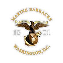 Load image into Gallery viewer, Kiss-Cut Stickers - Marine Barracks - Washington, D.C 1801 X 300
