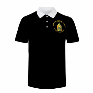 Custom Shirts All Over Print POLO Neck Shirts - Army - Command Sergeant Major - CSM - Veteran