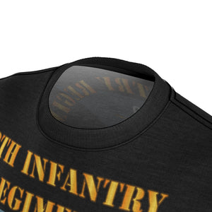 All Over Printing - Army - 38th Infantry Regiment on Guidon with Bayonet Charge - Buffalo Soldiers