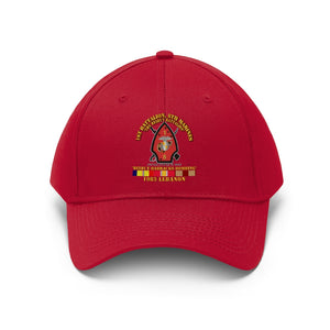 Unisex Twill Hat - USMC - 1st Bn, 8th Marines - Beirut barracks bombing w SVC - Hat - Direct to Garment (DTG) - Printed